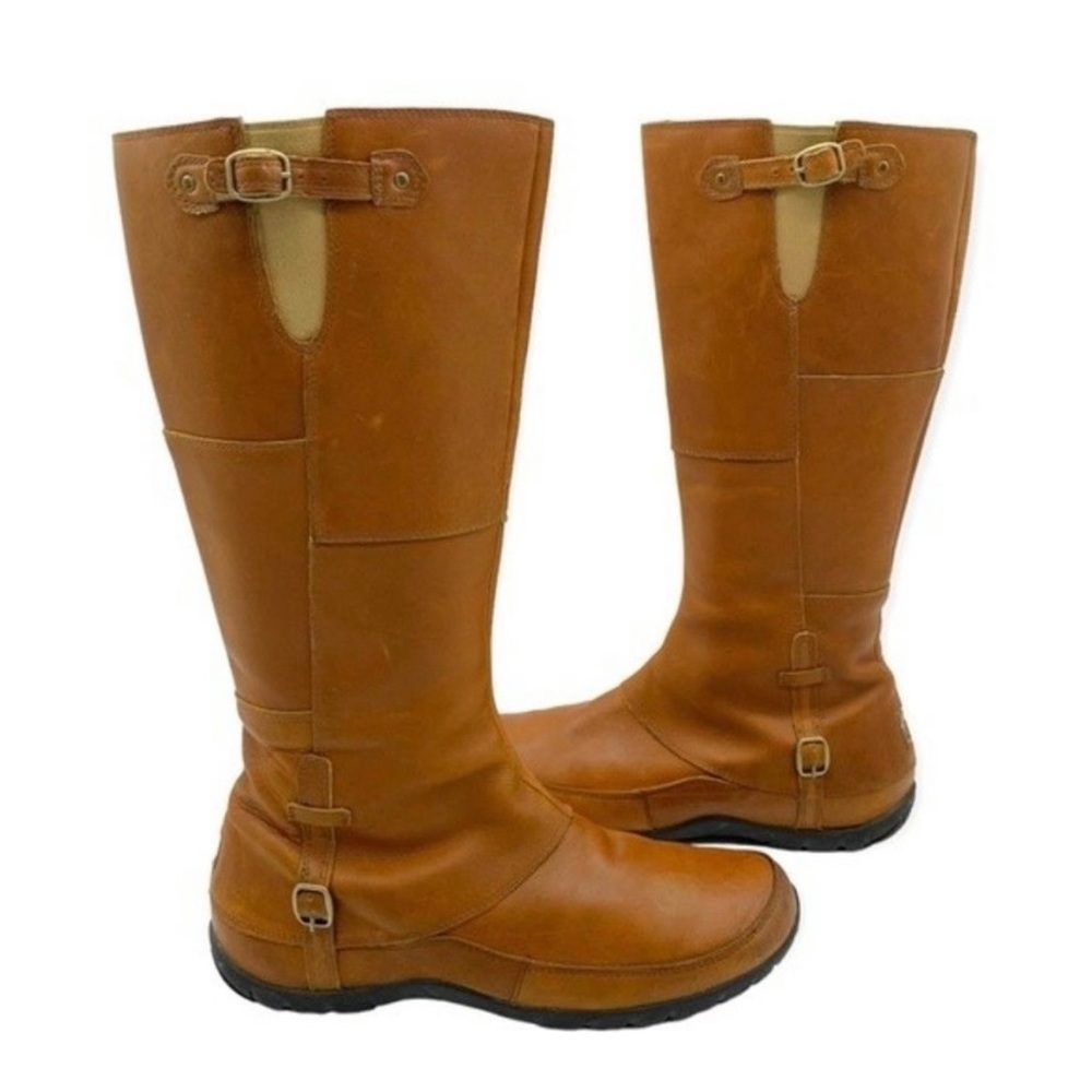 North Face Camryn Tall Waterproof Leather Riding Boot Size: 11